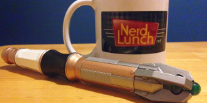 Nerd Lunch in the TARDIS