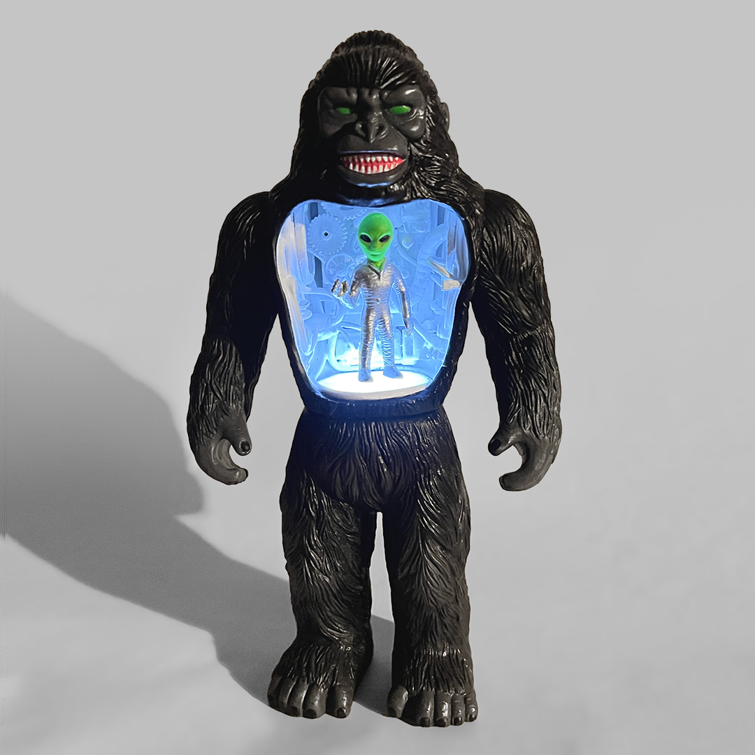 Awesome Toy Bigfoot Diorama