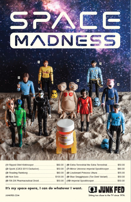 Space Madness Print by Danny Neumann