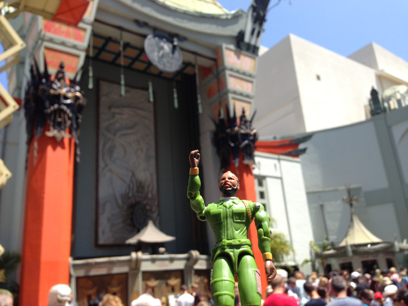 B.A. at Grauman's Chinese Theater