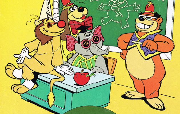Back to School with The Banana Splits. Calendar page courtesy of Kerrytoons
