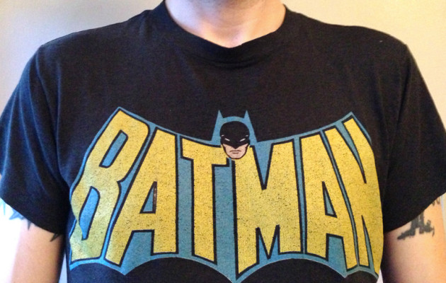 My current threadbare Batman t-shirt