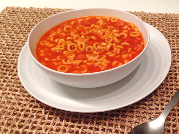 Bowl of SpaghettiOs