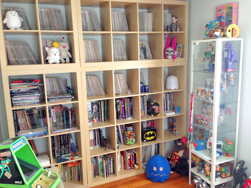 The Junk Fed comic book library