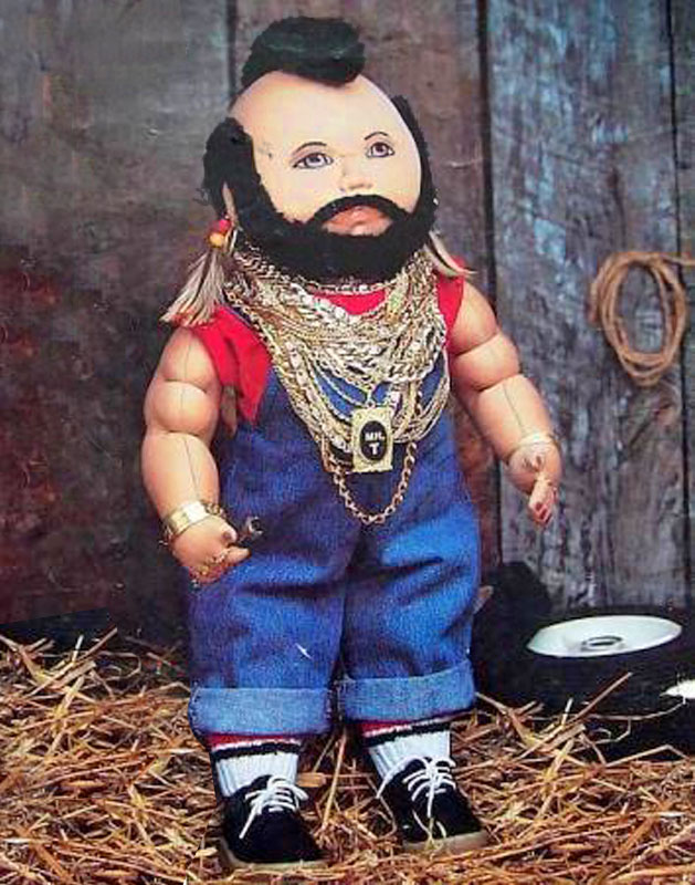 Mr. T doll pattern by Miss Martha Originals