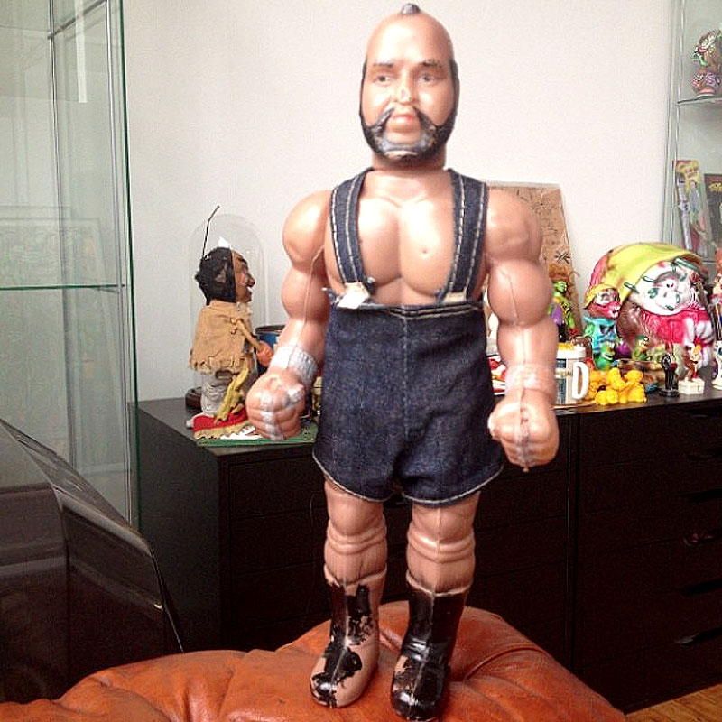 Bootleg Mr. T from Peru.  Photo by gregmishka