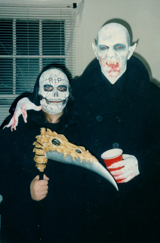 Nosferatu hanging with the Grim Reaper, 1997